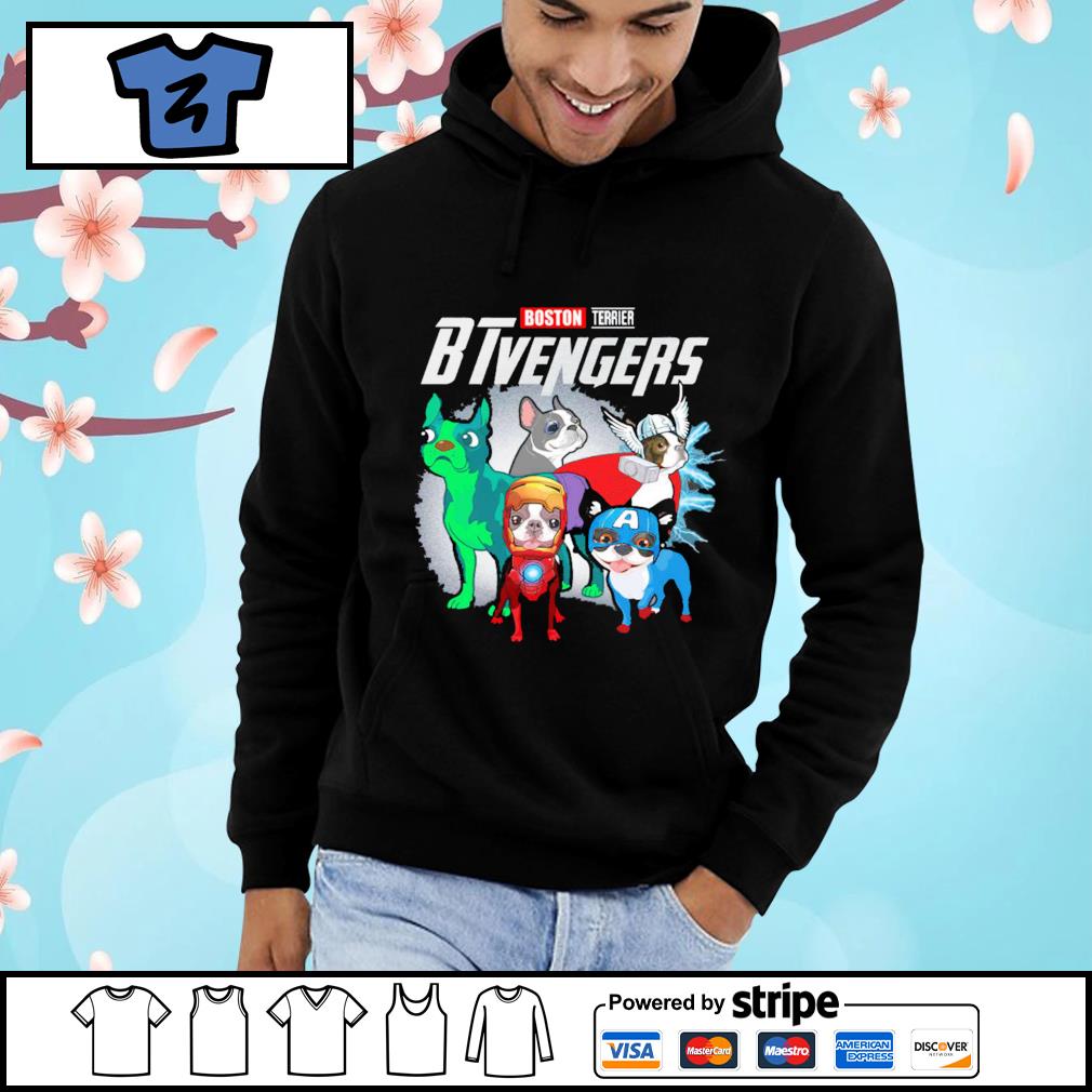 Boston Terrier BTVengers Avengers shirt, hoodie, sweater