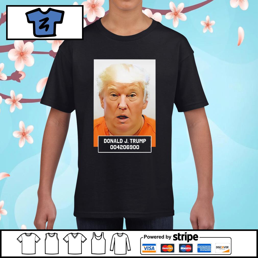 Donald J Trump 004206900 Mugshot shirt